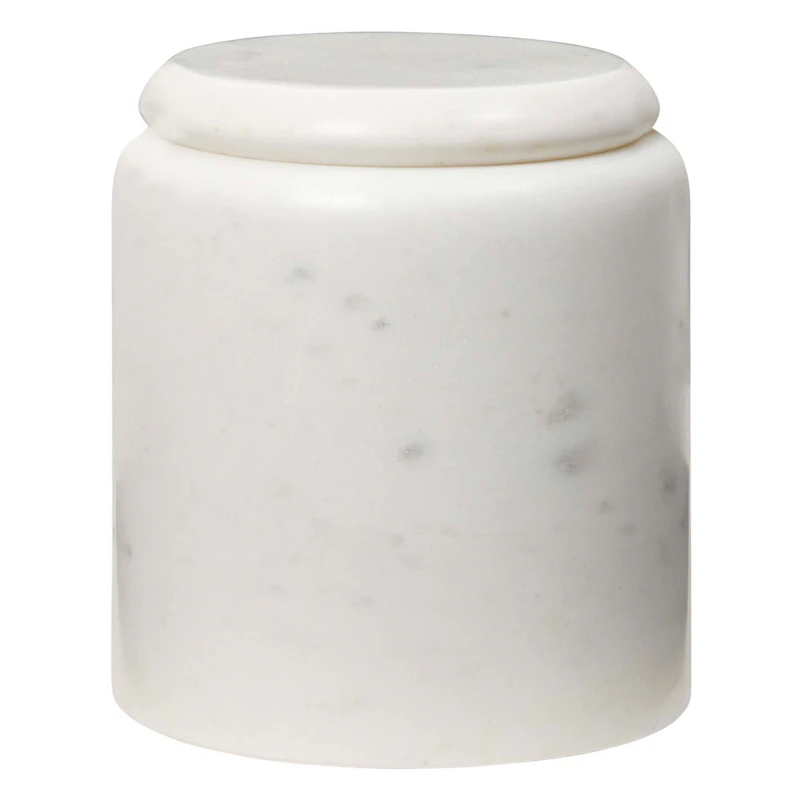 Hedvig Purkki 11 cm, White Marble