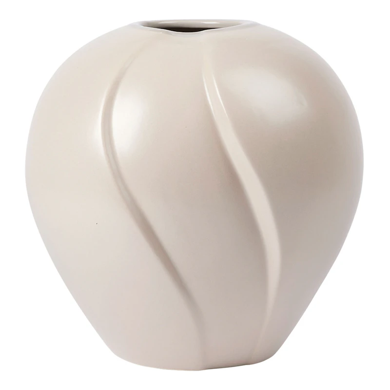 Leda Vaasi Hiekanvärinen, 15 cm