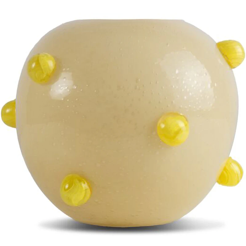 Arlo Vaasi, Beige / Keltainen