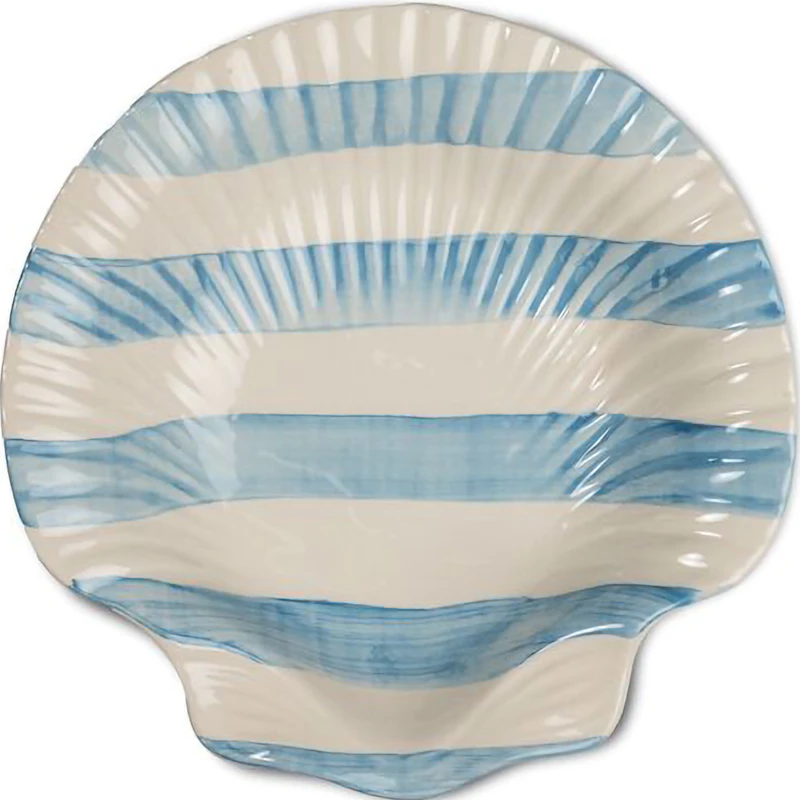 Armona Lautanen 23,5 cm, Valkoinen / Vaaleansininen