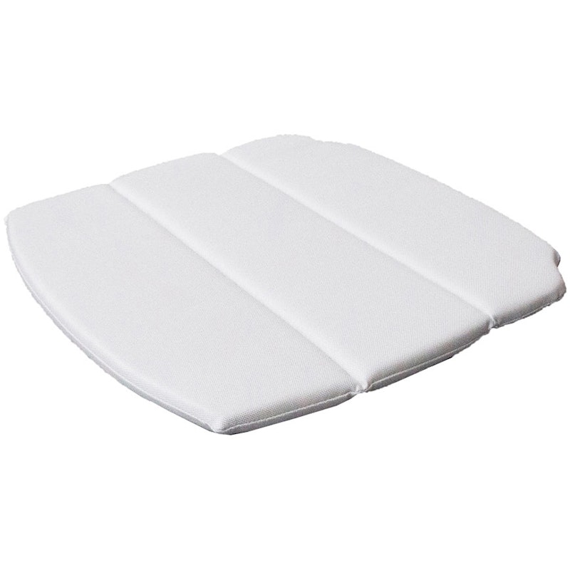 Breeze Chair Seat Pad White, Natté