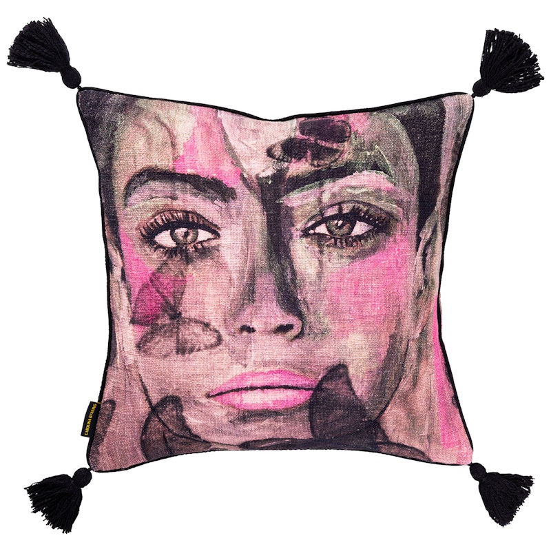 Butterfly Tyynynpäällinen 50x50 cm, Pinkki