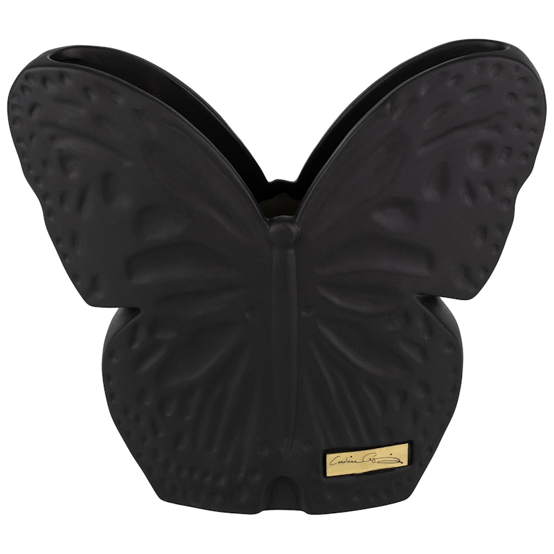 Secret Butterfly Vaasi Pieni, Musta