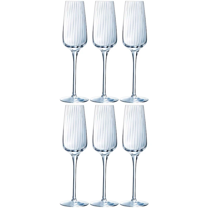 Symétrie Samppanjalasi 21 cl Transparent, 6 kpl:n pakkaus