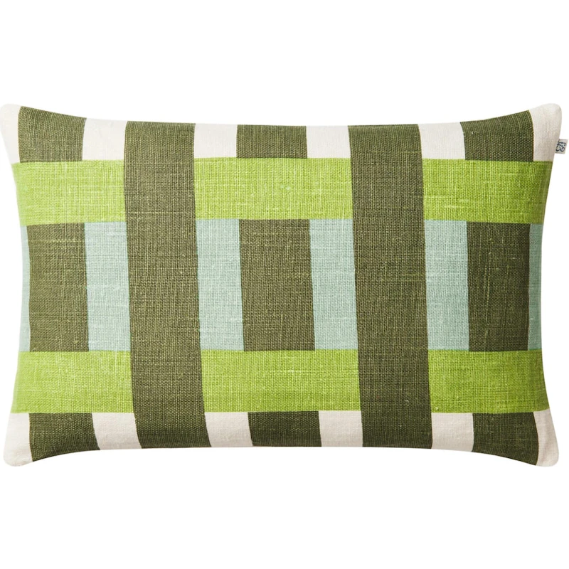 Benaras Tyynynpäällinen 50x50 cm, Cactus Green / Aqua