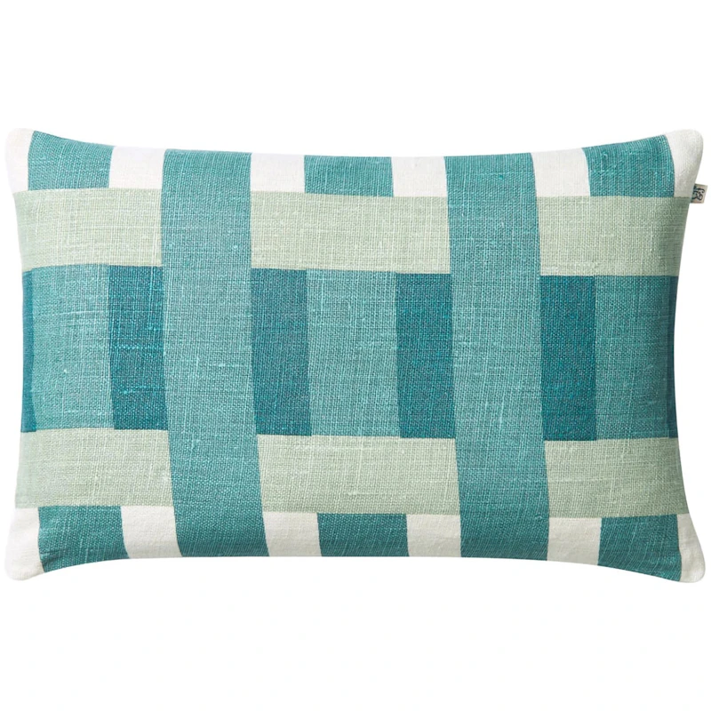 Benaras Tyynynpäällinen 50x50 cm, Aqua / Sky Blue