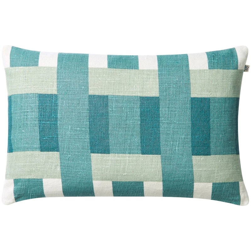 Benaras Tyynynpäällinen 50x50 cm, Aqua / Sky Blue