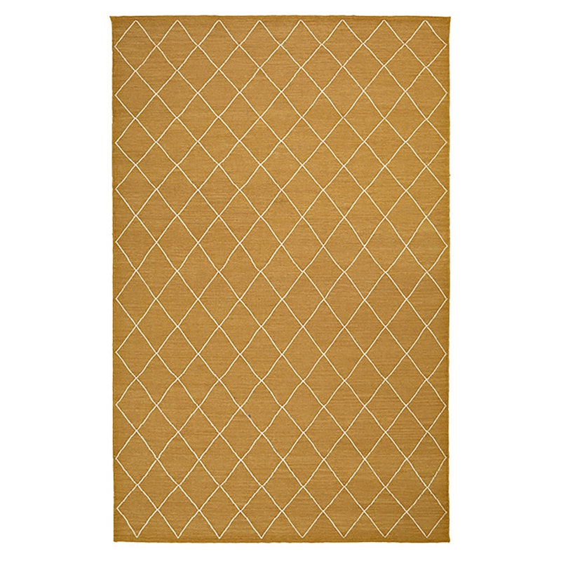 Diamond Dhurry Villamatto 184x280cm, Masala Yellow