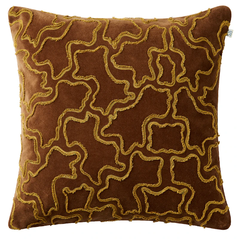 Ganga Tyynynpäällinen, Konjakinruskea / Masala Yellow