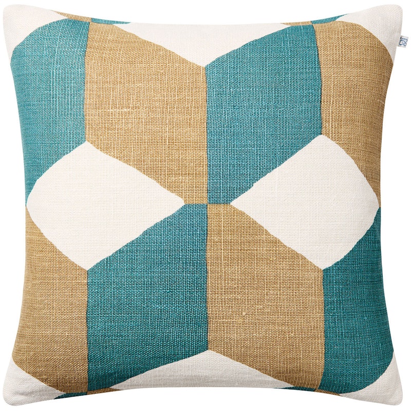 Hawa Cushion Cover 50x50 cm Tyynynpäällinen 50x50 cm, Heaven Blue / Khaki