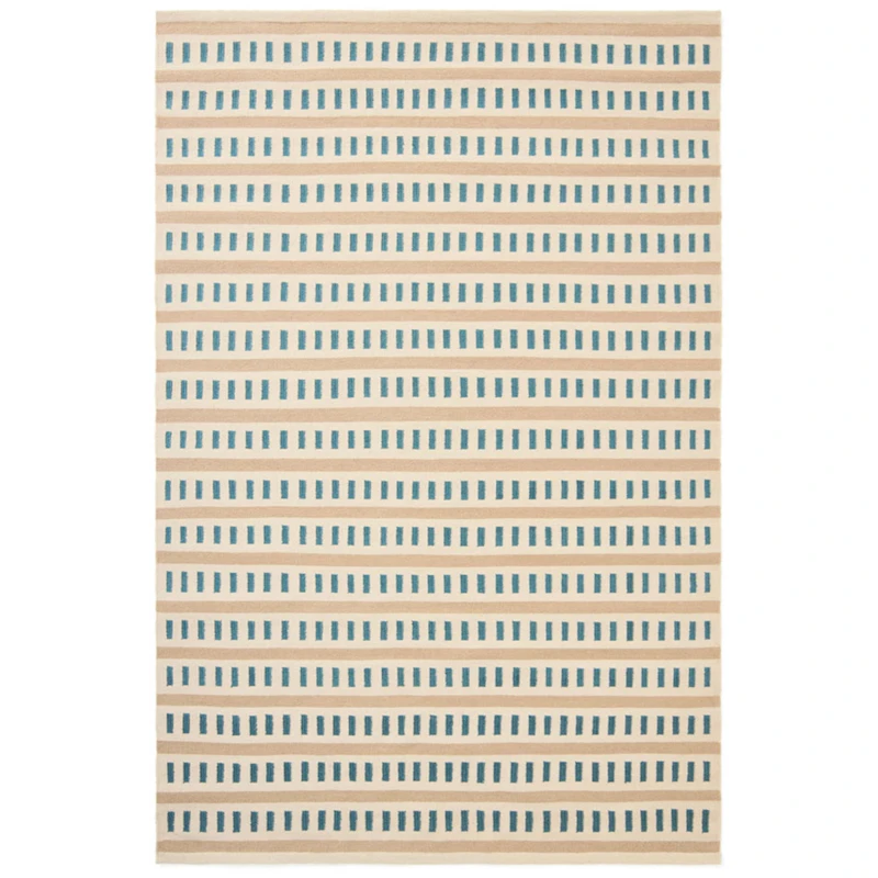Ladakh Villamatto 180x270 cm, Sky Blue / Vaalean Beige