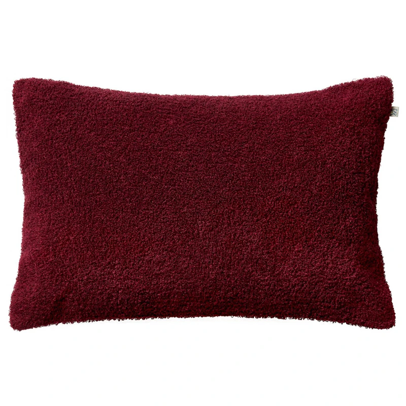 Mani Tyynynpäällinen Silmukkanukkakangas 40x60 cm, Ruby