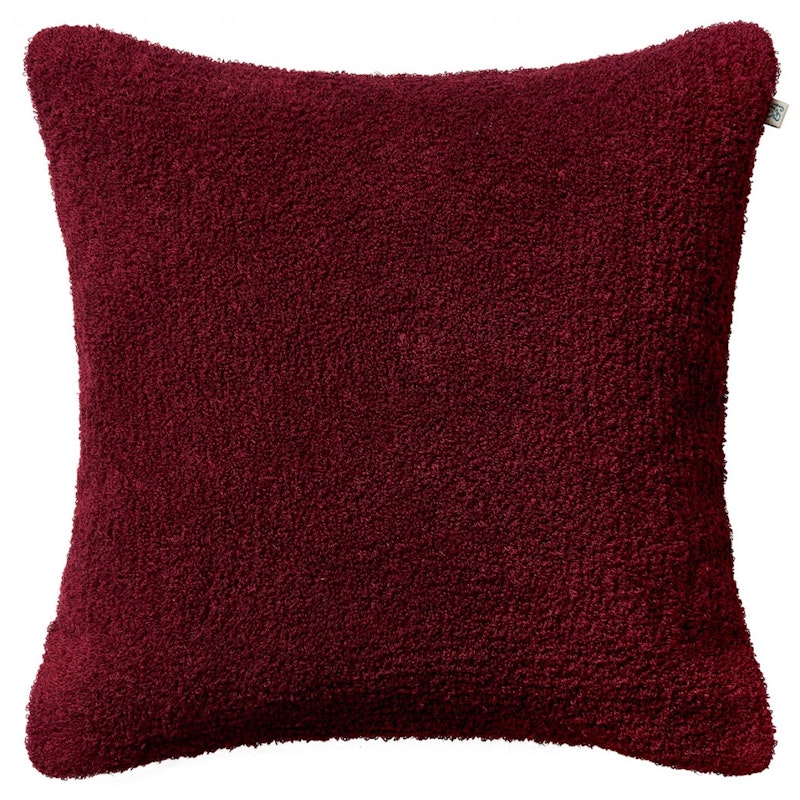Mani Tyynynpäällinen Silmukkanukkakangas 50x50 cm, Ruby