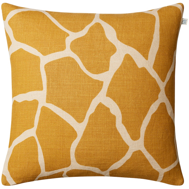 Nadi Tyynynpäällinen 50x50 cm, Spicy Yellow / Vaalean Beige