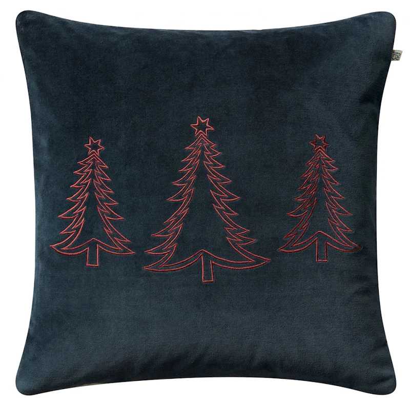 Pine Tree Tyynynpäällinen 50x50 cm, Sea Blue