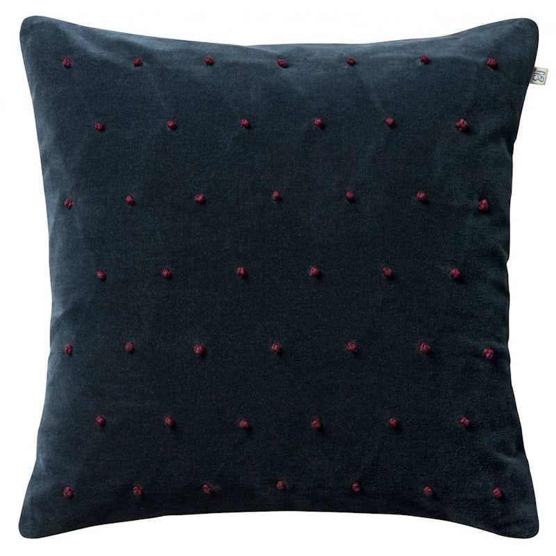 Roma Tyynynpäällinen 50x50 cm, Sea Blue / Ruby