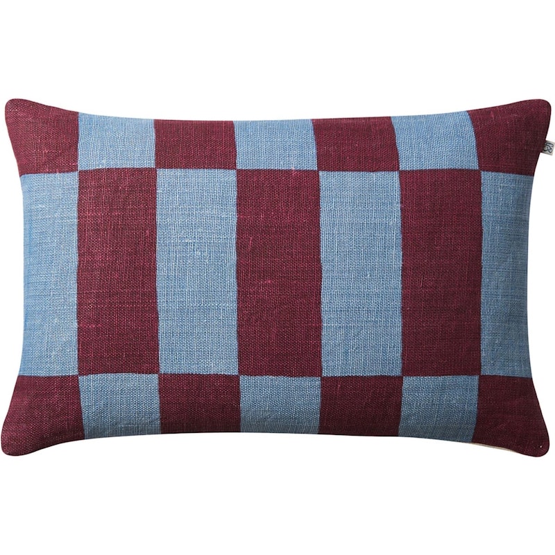 Samar Tyynynpäällinen 40x60 cm, Dusty Blue / Ruby