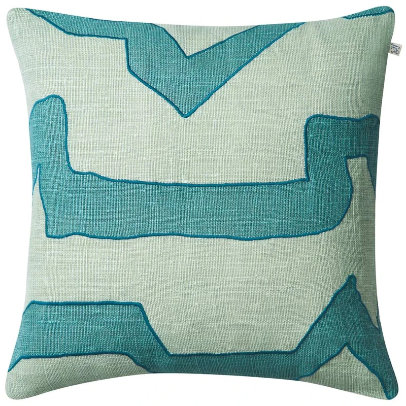 Sikkim Tyynynpäällinen 50x50 cm, Aqua / Sky Blue