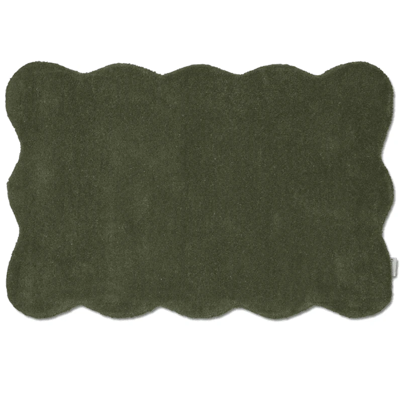 Clam Ovimatto 60x90 cm, Metsänvihreä