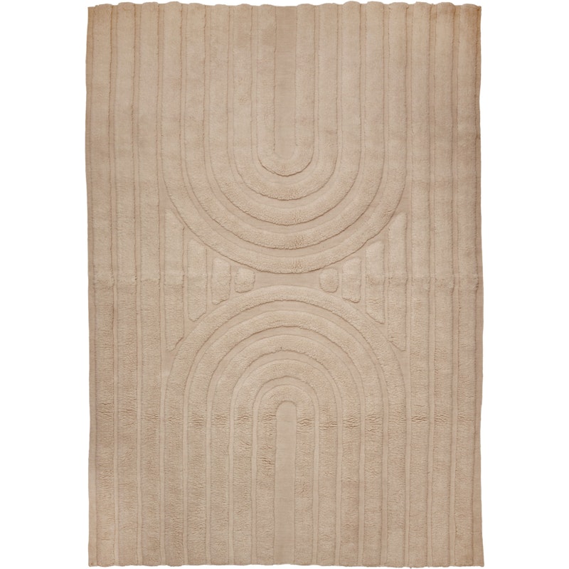 Curve Matto 250x350 cm, Natural Beige