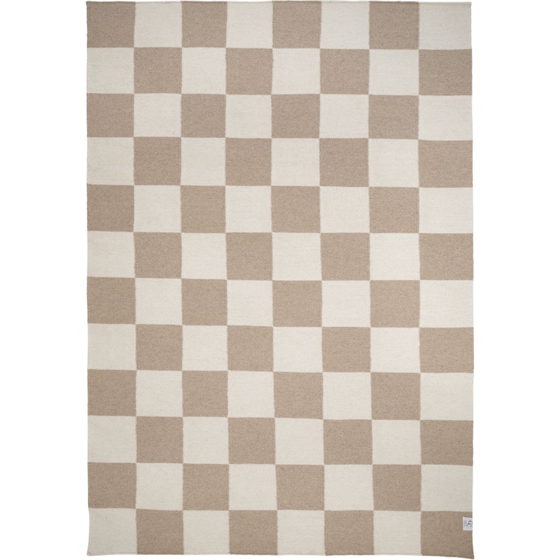 Square Matto 170x230 cm, Valkoinen/Luonnonvärinen