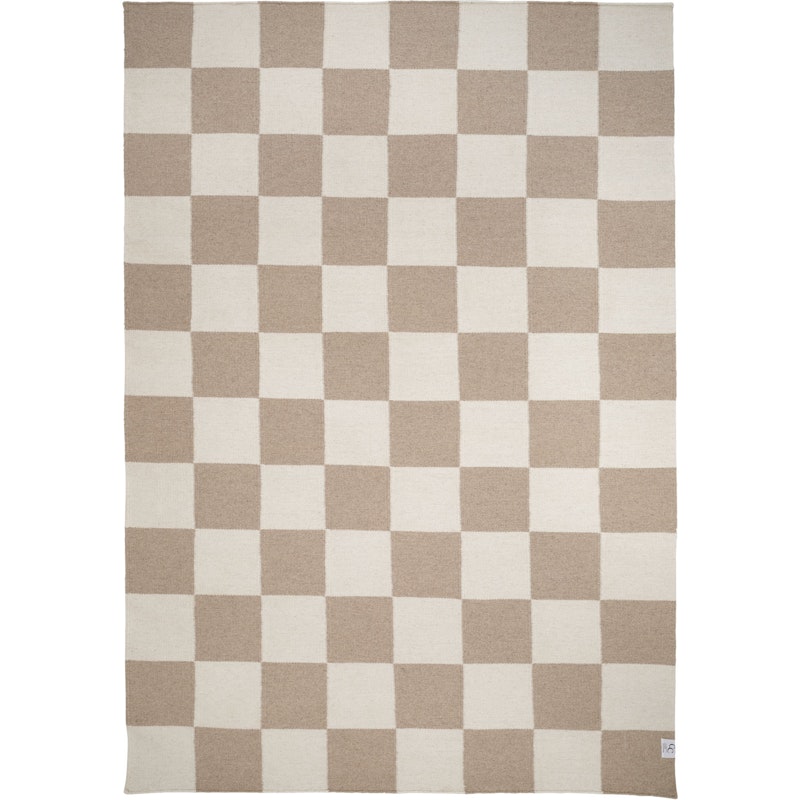 Square Matto 200x300 cm, Valkoinen/Luonnonvärinen