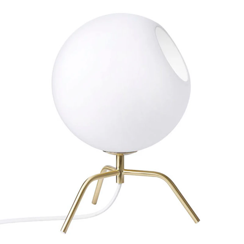 Bug 15 -pöytävalaisin, Messinki/Opaalilasi