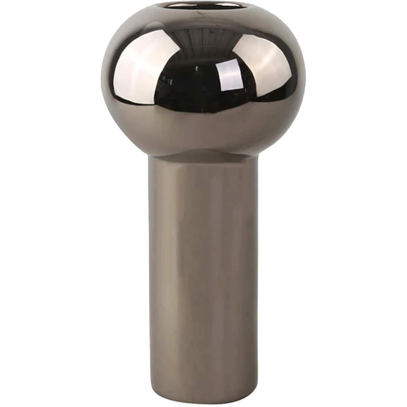 Pillar Vaasi 32 cm, Dark Silver