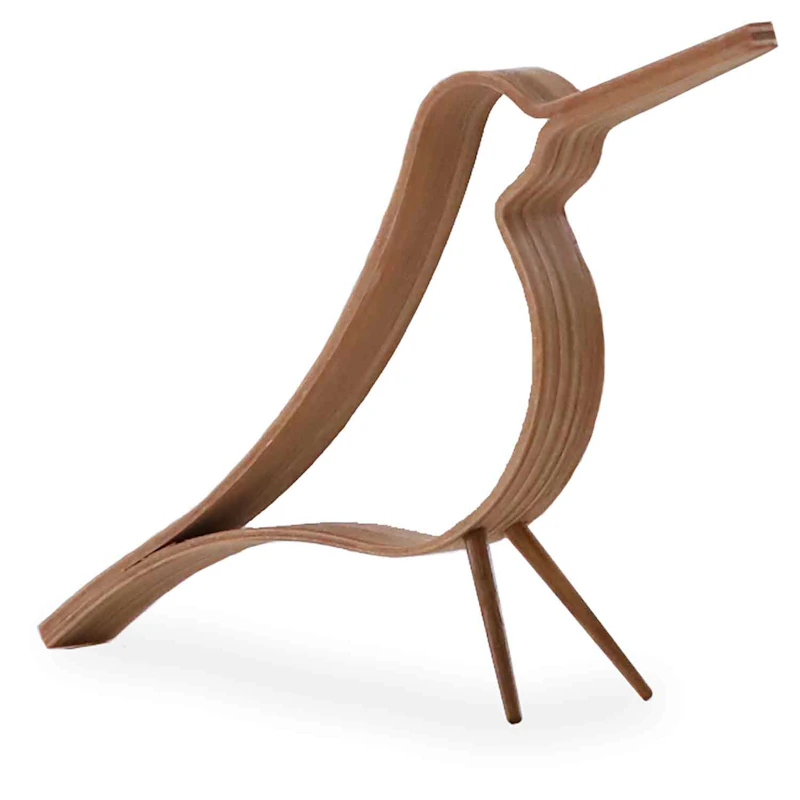 Woody Bird Koriste 14 cm, Tammi