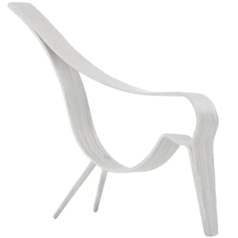 Woody Bird Koriste Medium, Valkoinen