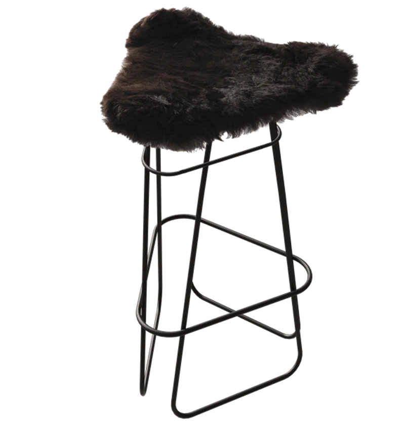Iceland Baarijakkara 82 cm, Musta / Shorn Black