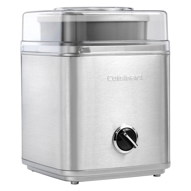 Deluxe Ice Cream Machine 2 L, Steel Grey