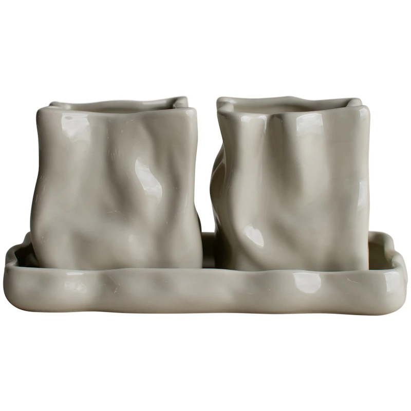 Herb Ruukku 2 kpl:n pakkaus, Creme