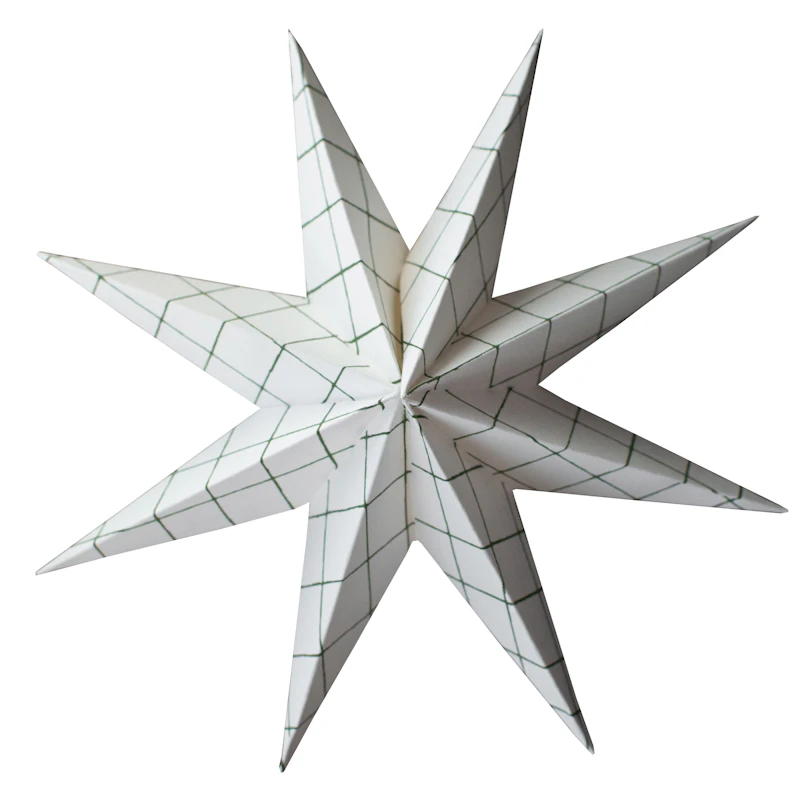 Paper Joulutähti Suuri, Square White