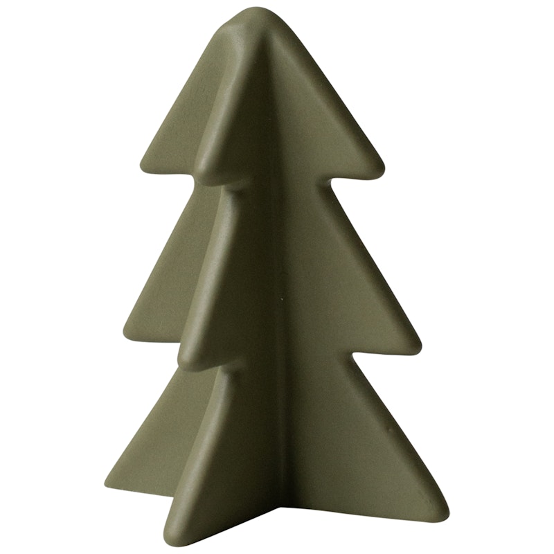 Winter Tree Koriste 8 cm, Vihreä