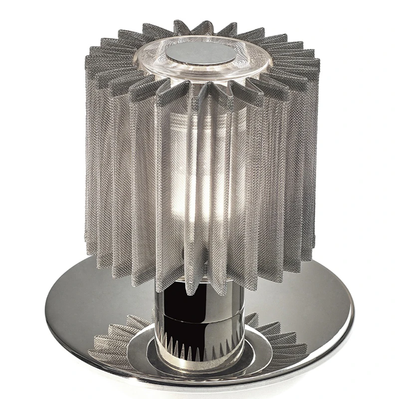 In The Sun Pöytävalaisin Kannettava, Hopeinen