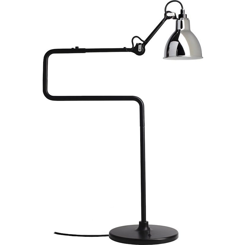 La Lampe Gras N°317 Pöytävalaisin, Musta / Chrome