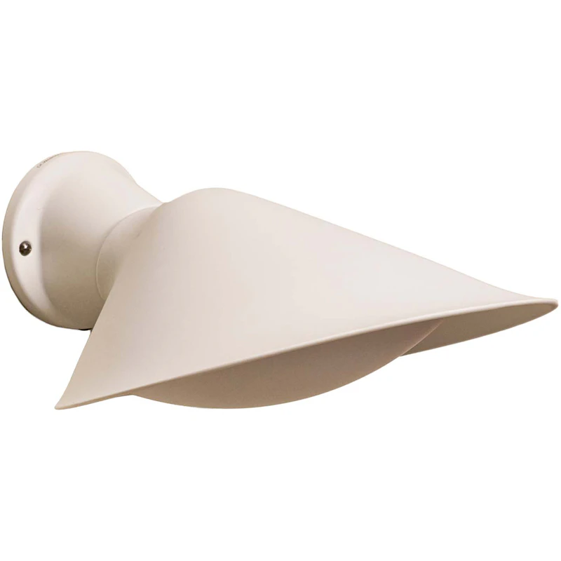 Plume Seinävalaisin IP44, Matt White / Posliini