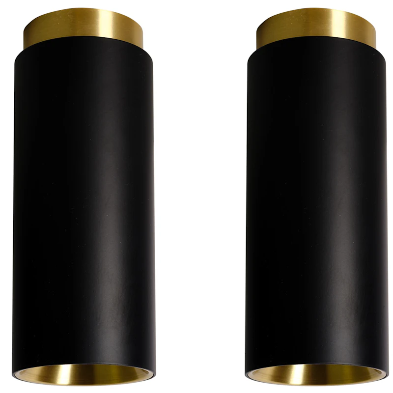 Tobo C65 Kohdevalo 2 kpl:n pakkaus, Musta