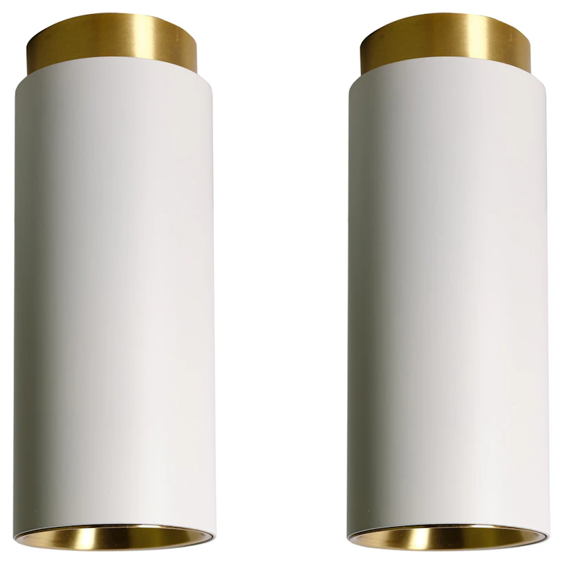 Tobo C65 Kohdevalo 2 kpl:n pakkaus, Valkoinen