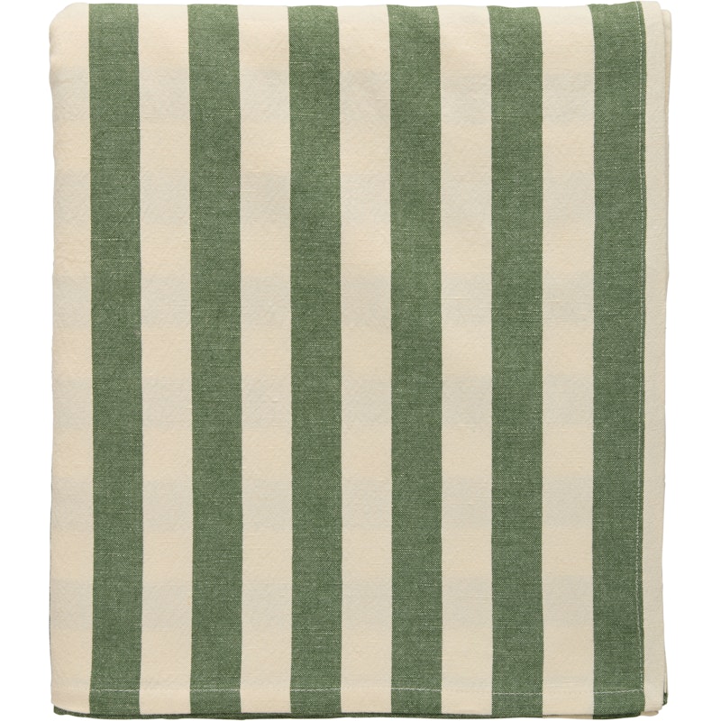 Block Stripe Pöytäliina 140x240 cm, Vihreä
