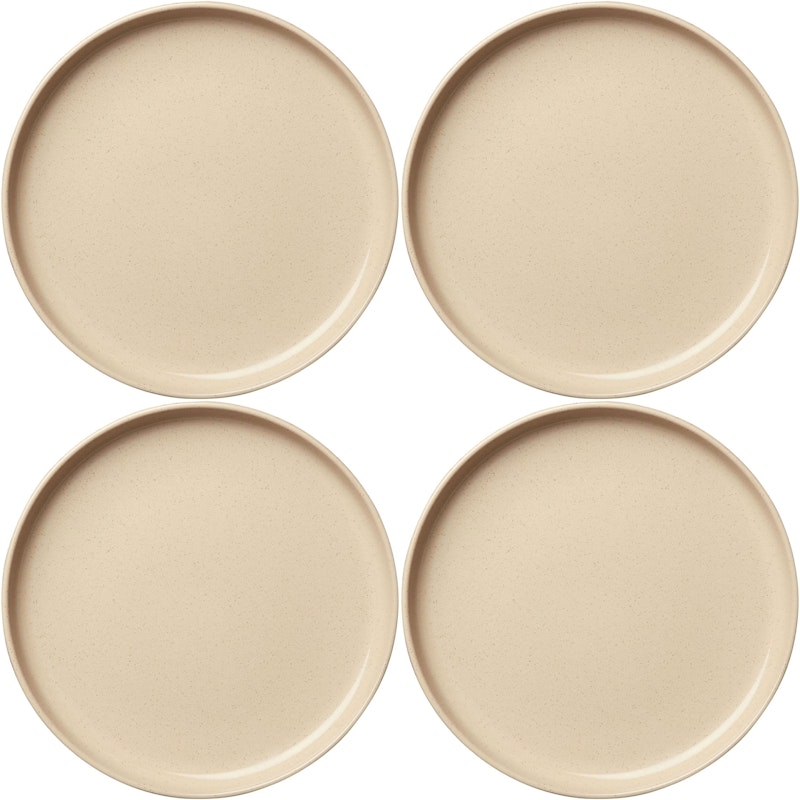 BON Lautanen 22 cm 4 kpl:n pakkaus, Beige