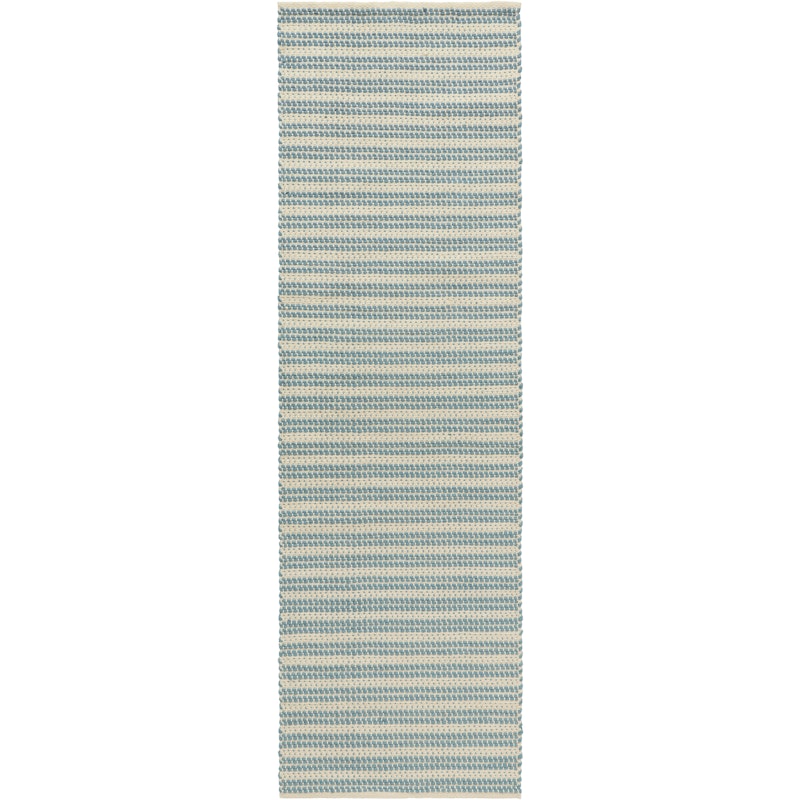 Dune Muovimatto 75x250 cm, Dusty Blue / Off-white