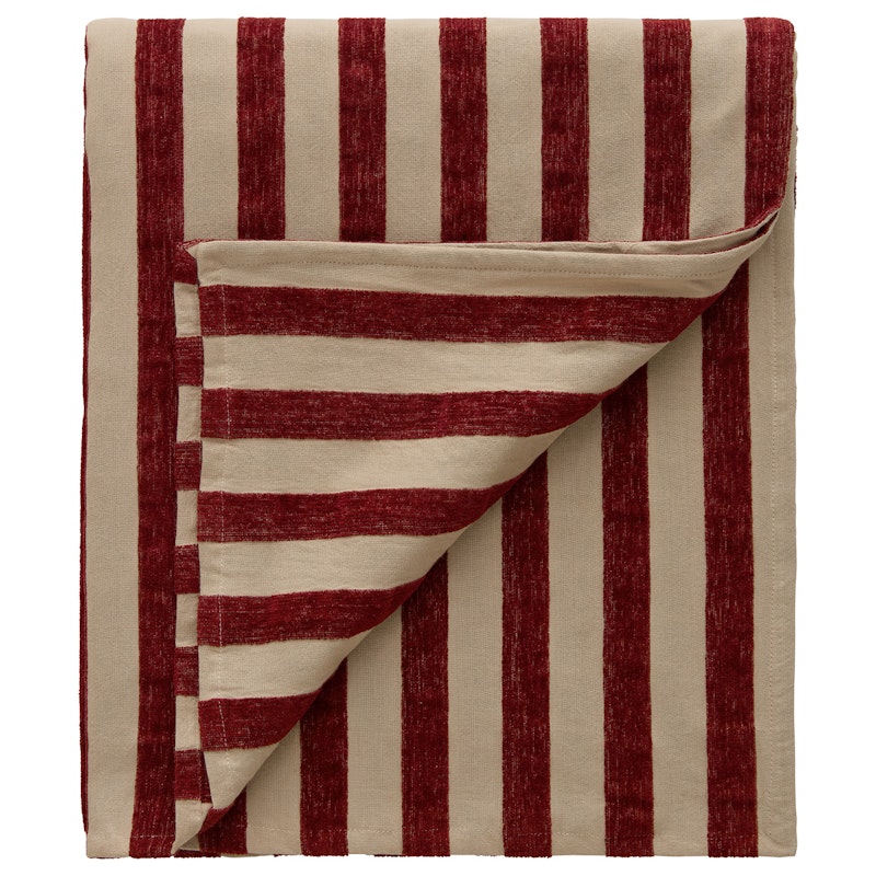 Florence Pöytäliina 140x240 cm, Nature / Punainen