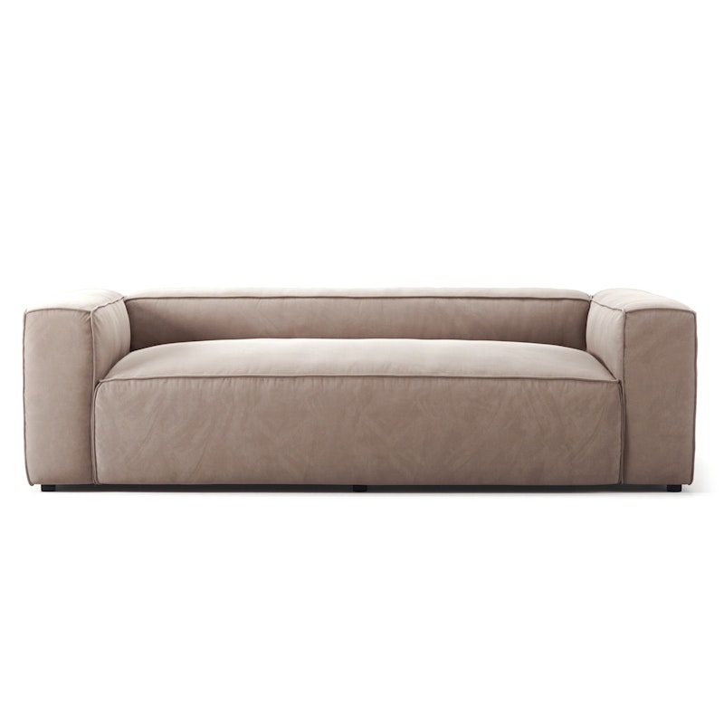 Grand 2-Istuttava Sohva Sametti, Dusk Beige