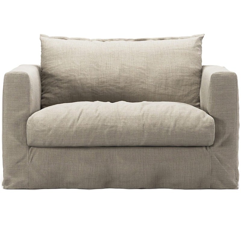 Le Grand Air Nou Love Seat-Sohva Pellava, Natural Blonde