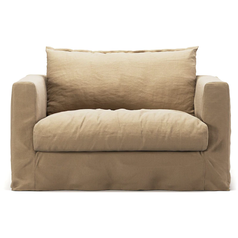 Le Grand Air Nou Love Seat-Sohva Pellava, Desert Sand