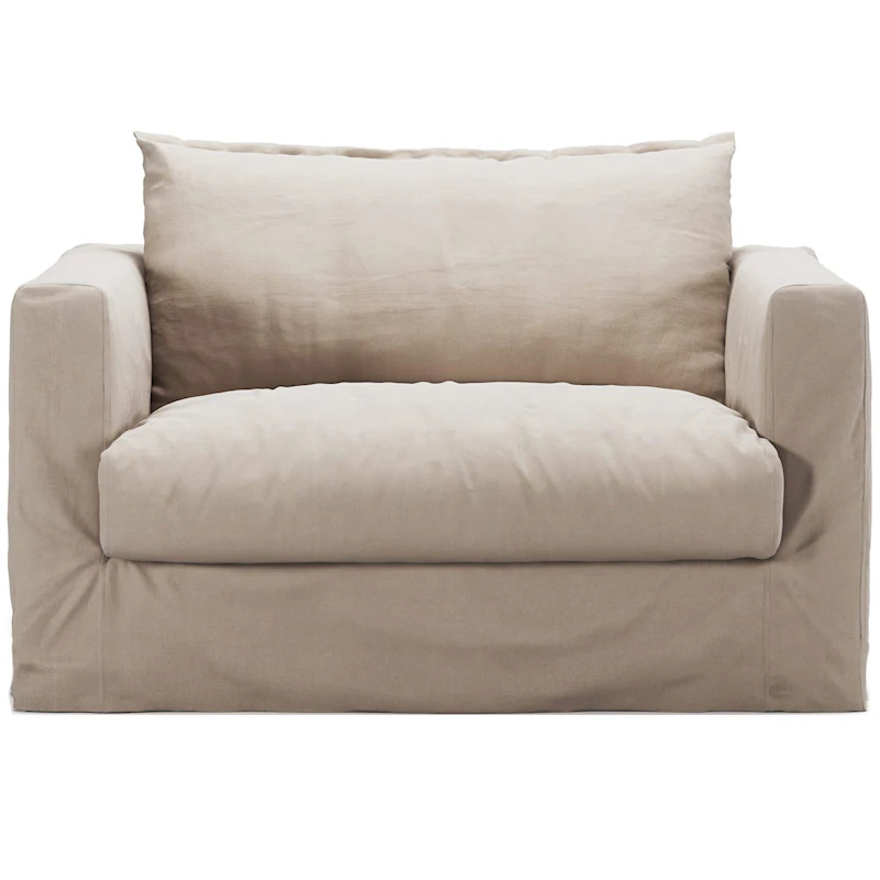Le Grand Air Nou Love Seat-Sohva Puuvilla, Beige