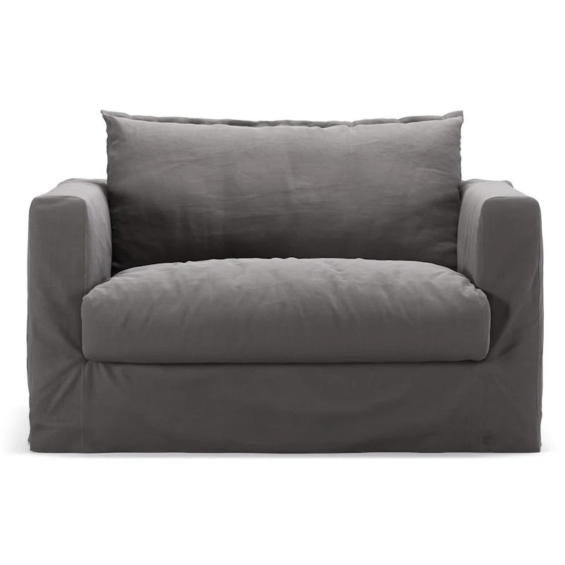 Le Grand Air Nou Love Seat-Sohva Puuvilla, Harmaa