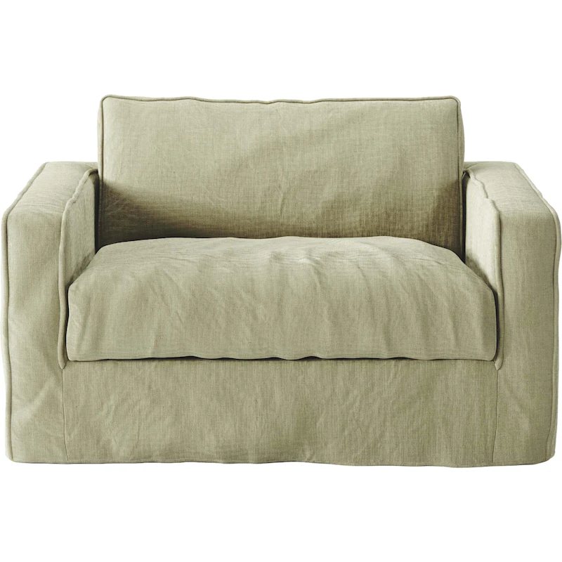 Loom Nest Love Seat-Sohva Pellava, Moss